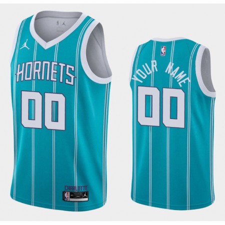 Herren NBA Charlotte Hornets Trikot Benutzerdefinierte Jordan Brand 2020-2021 Icon Edition Swingman